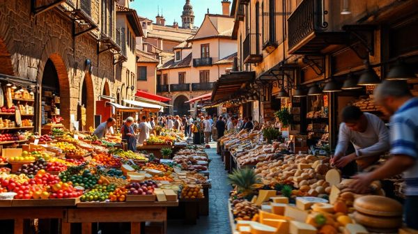 Les meilleurs marchés de Turin : une découverte des saveurs italiennes