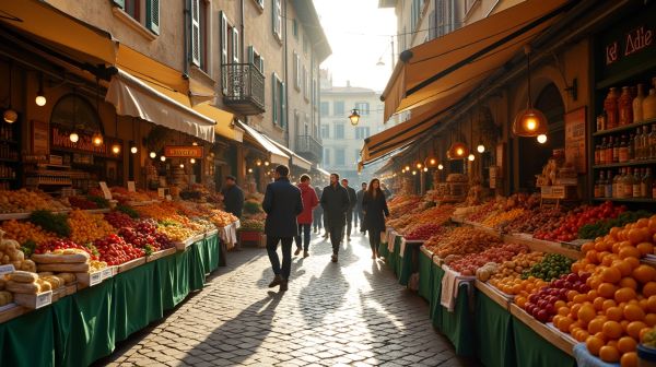 Visiter le marché de Turin : immersion dans l'ambiance locale et les saveurs italiennes