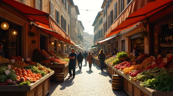 Visiter le marché de Turin : immersion dans l'ambiance locale et les saveurs italiennes